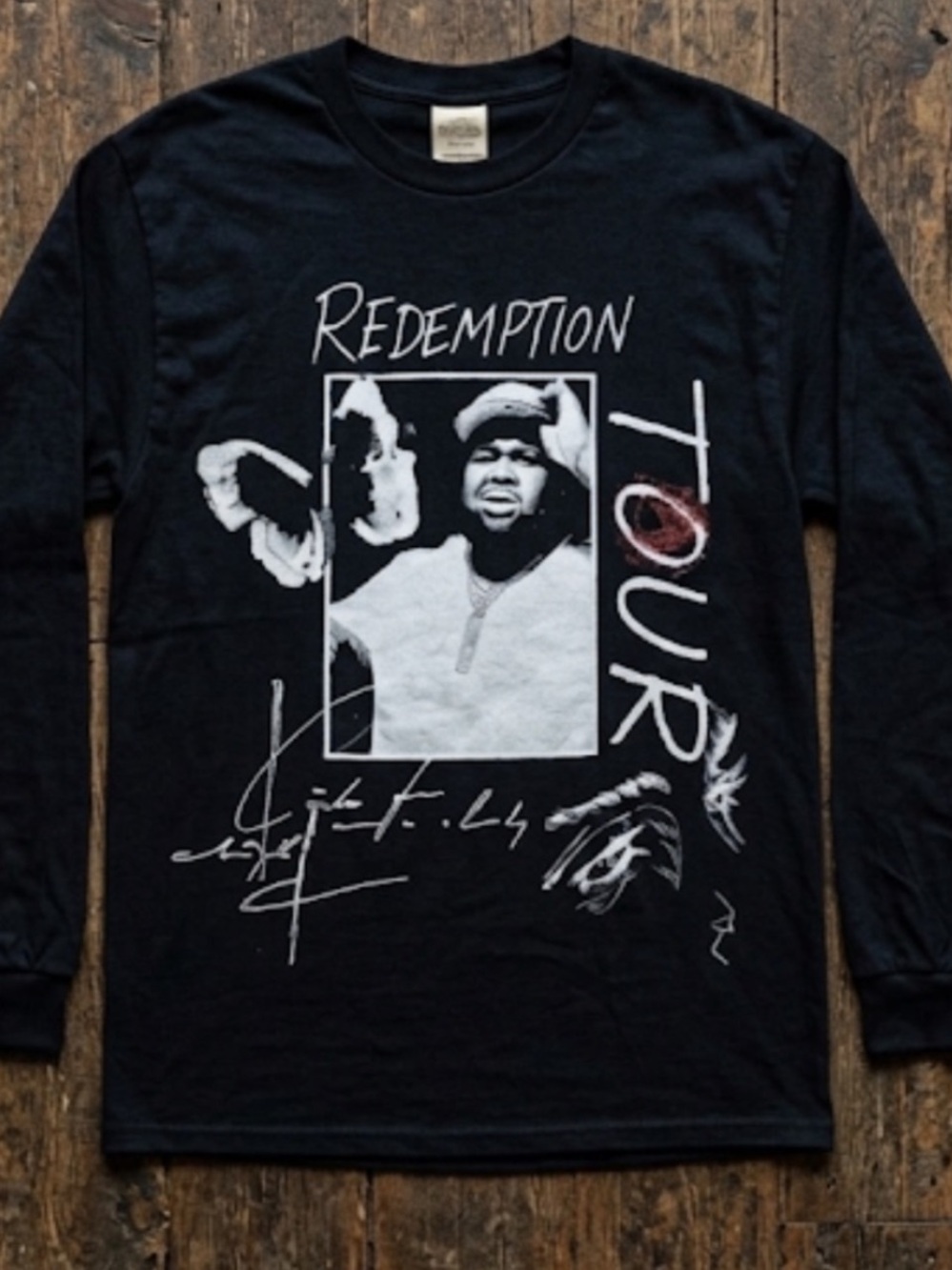 Rod Wave Tour Shirt Long Sleeve Shirt Men’s Size Medium New